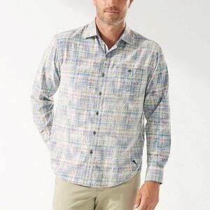 TOMMY BAHAMA COASTLINE FINE SOFT CORD SHIRT LIGHT WEIGHT COTTON ST325722 XXL